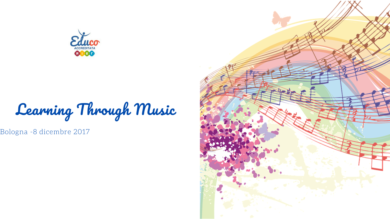 corso aggiornamento learning through music