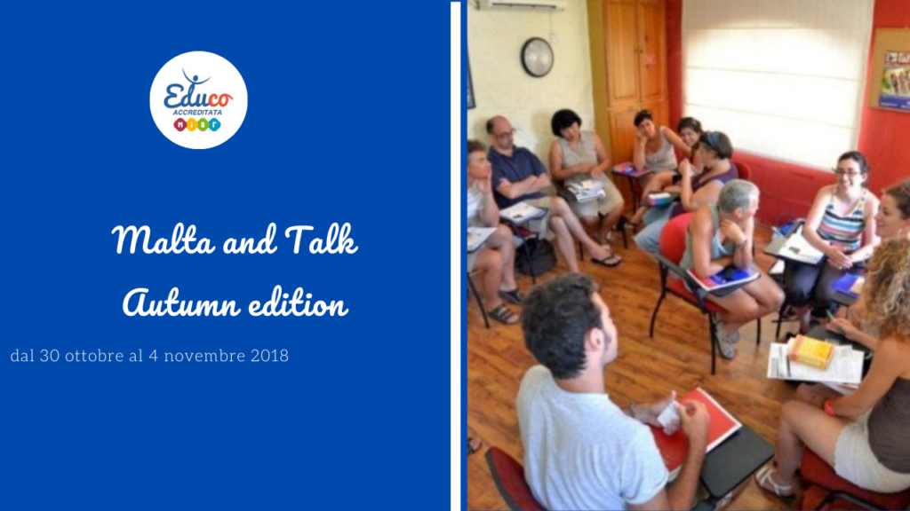 corso di lingua inglese per docenti malta and talk