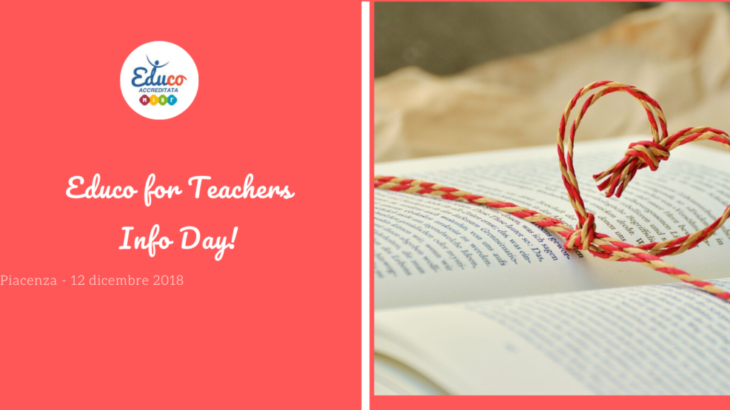 educo for teachers info day piacenza