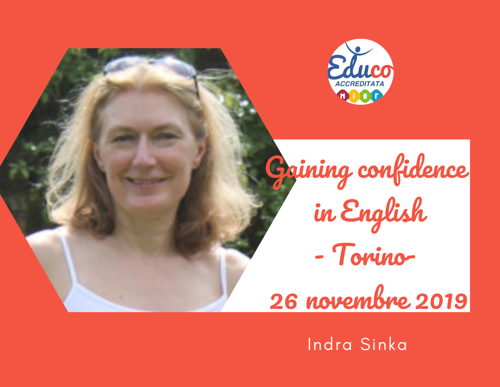 gaining confidence in english torino 2020