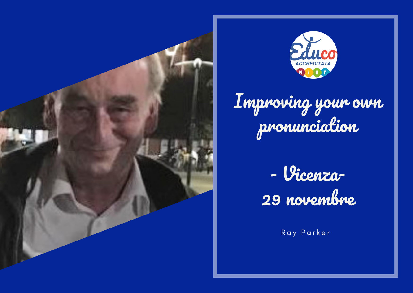 improve your own pronunciation vicenza 2020