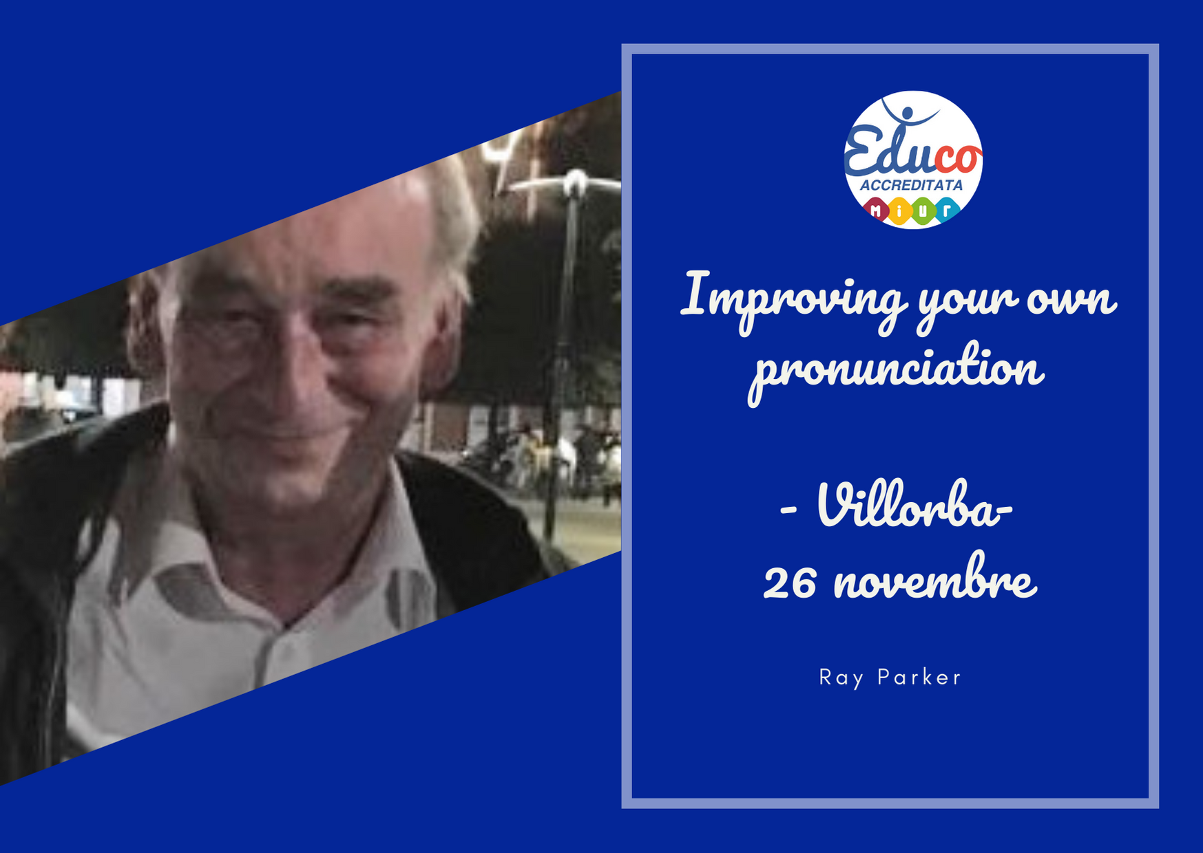 improve your own pronunciation villorba 2020