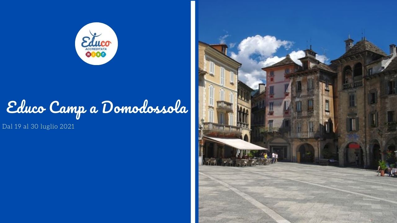 educo camp a Domodossola in Piemonte