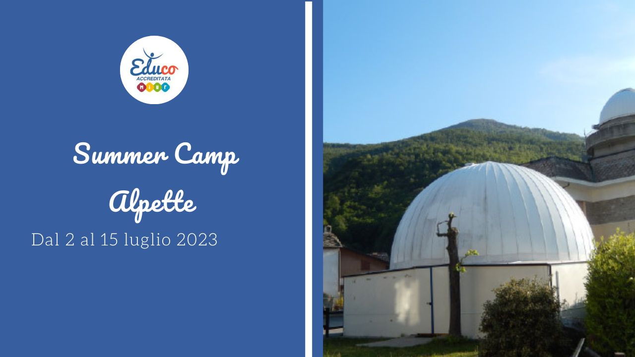 Summer Camp ad Alpette Torino