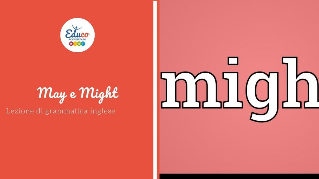 may e might lezione di grammatica inglese